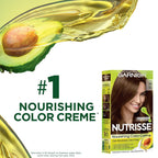 Garnier Hair Color Nutrisse Nourishing Creme, 452 Dark Reddish Brown (Chocolate Cherry) Permanent Hair Dye, 3 Count (Packaging May Vary)