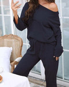 women's solid casual suit s-xl