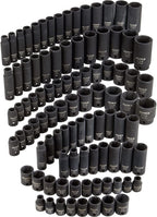Klutch Impact Socket Set - 94-Pc. 3/8in.- and 1/2in.-Drive