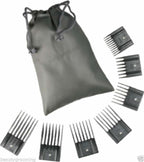 OSTER Titan Clipper + 59-84 T-finisher Trimmer + Universal 7 Combs 220v EU Plug