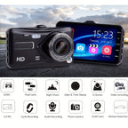Dash Cam Front And Rear Camera CAR DVR Car Video Recorder Vehicle Black Box FULL HD 1080P Night Vision Driver Recorder