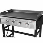 Outdoor CooStation BBQ Gas Griddle Flat Top 4 Burner Propane Barbecue Grill
