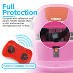 Kidzone DIY Number 6V Kids Toy Electric Ride On Bumper Car Vehicle Remote Control 360 Spin ASTM-certified 1-6 Years