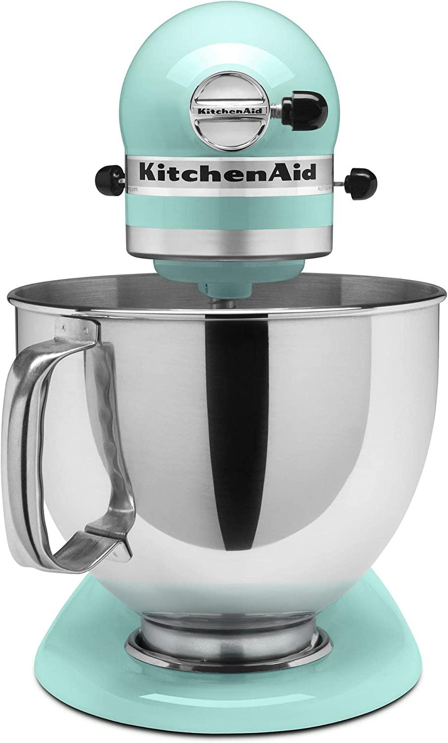KitchenAid KSM150PSIC Artisan Series 5-Qt. Stand Mixer with Pouring Shield - Ice