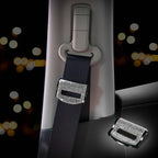 2Pcs Universal Rhinestone Decor Bling Car Safety Seat Belt Buckle Clip