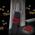 2Pcs Universal Rhinestone Decor Bling Car Safety Seat Belt Buckle Clip