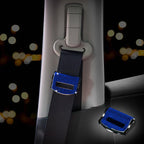 2Pcs Universal Rhinestone Decor Bling Car Safety Seat Belt Buckle Clip