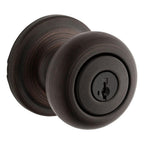 Hancock Venetian Bronze Entry Door Knob Featuring SmartKey Security