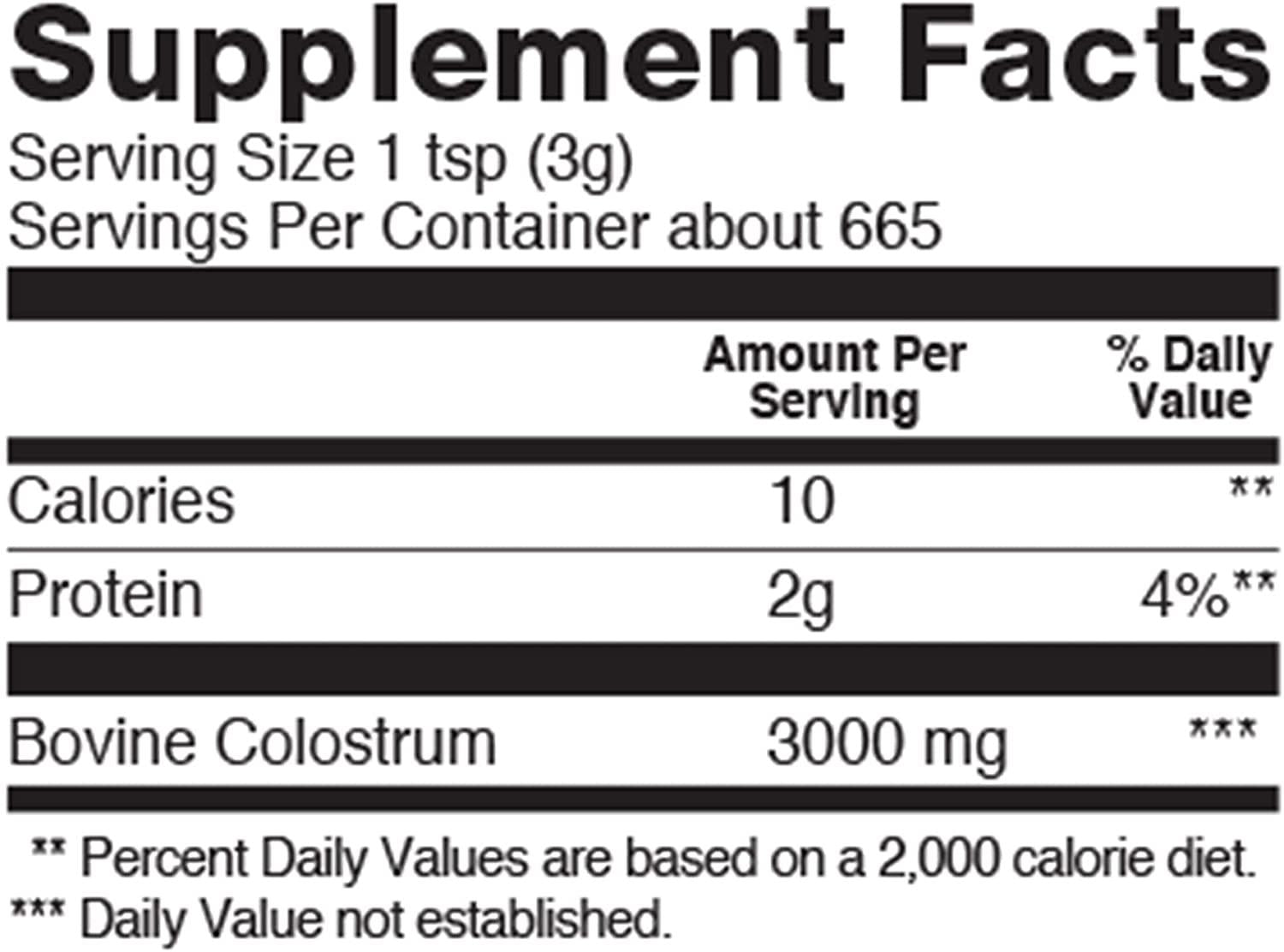 Surthrival: Colostrum Powder (2 Kilo, 4.4lbs), Immune Optimization & Recovery, Powdered Dietary Supplement, Gut Health, Immune Support, Keto Friendly