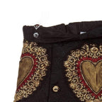 vintage heart skirt embroidery