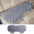 Car Back Seat Cover Plush Material Rear Back Row Protector Mat, Auto Chair Cushion Accessories, Car Back Row Seat Cushion
