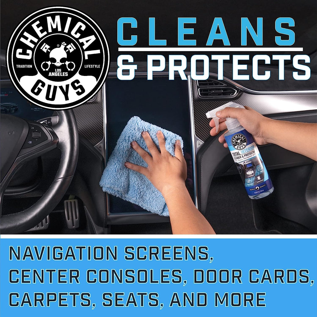 Chemical Guys SPI220 Total Interior Cleaner and Protectant, Safe for Cars, Trucks, SUVs, Jeeps, Motorcycles, RVs &amp; More, 128 fl oz (1 Gallon)