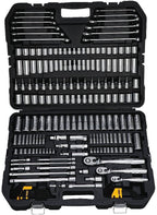 DEWALT Mechanics Tools Kit and Socket Set, 204-Piece (DWMT72165) &amp; Screwdriver Bit Set, Impact Ready, FlexTorq, 40-Piece (DWA2T40IR),Black/Silver IMPACT READY FlexTorq Screw Driving Set, 40-Piece