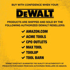 DEWALT Mechanics Tools Kit and Socket Set, 204-Piece (DWMT72165) &amp; Screwdriver Bit Set, Impact Ready, FlexTorq, 40-Piece (DWA2T40IR),Black/Silver IMPACT READY FlexTorq Screw Driving Set, 40-Piece