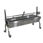 13W  Steel Rotisserie Grill, Rated 88 LB, BBQ Spit