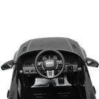 Land Rover 12 volt Ride on power battery car for kids Remote control LED ligths MP3 Engine Sounds  - Black