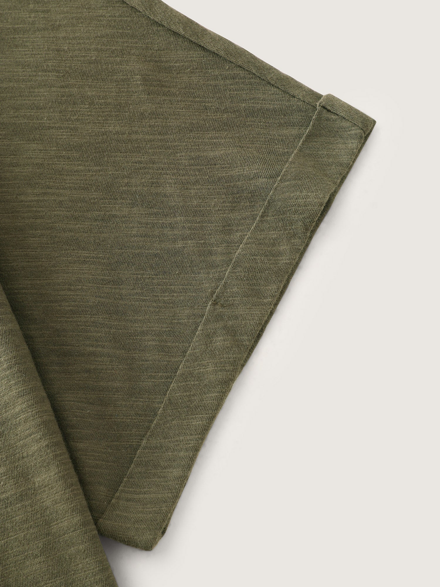 Cotton Open Back Detail T-Shirt