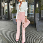 Fashion All-match Color Matching Suit