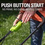 Greenworks 48V 17" Brushless Cordless Lawn Mower + 24V Brushless Drill / Driver, (2) 4.0Ah USB Batteries (USB Hub) and Dual Port Rapid Charger Included (2 x 24V)
