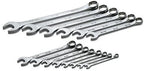 SK Professional Tools 86124 14-Piece 6-Point SAE Regular Combination Wrench Set - SuperKrome Finish, Set of 14 Chrome Wrenches Made in USA