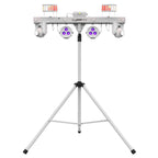 (2) Chauvet DJ GigBar Move White Effect Light Systems with Fog Machine & Programmable DMX Controller Package