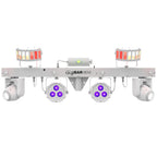 (2) Chauvet DJ GigBar Move White Effect Light Systems with Fog Machine & Programmable DMX Controller Package