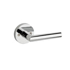 Milan Polished Chrome Half-Dummy Door Lever