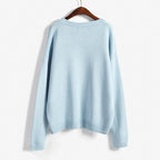 cloud embroidery sweater