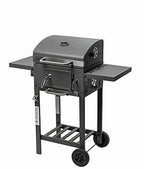 JAK BBQ J 2000 Charcoal Grill outdoor with side tables grate in grate system cha