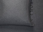 Calvin Klein Modern Cotton Body Solid 1 Piece Duvet Cover, King Size, Cotton Modal 170 GSM (Charcoal)