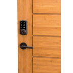 Z-Wave SmartCode 916 Touchscreen Satin Nickel Single Cylinder Electronic Deadbolt Featuring SmartKey Security
