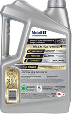 Mobil 1 Extended Performance Full Synthetic Motor Oil 0W-20, 5 Quart