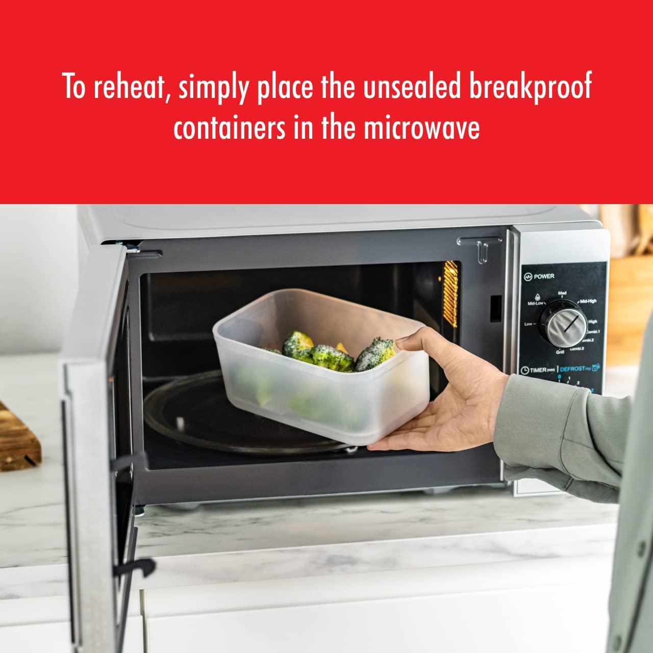 ZWILLING Fresh & Save Flat Lunch Box Large, Airtight Food Storage Container, Meal Prep Container, BPA-Free, Grey
