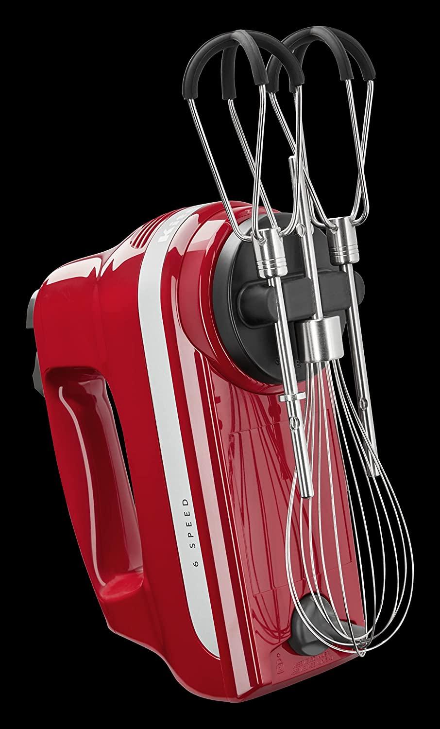 KitchenAid 6 Speed Hand Mixer with Flex Edge Beaters - KHM6118