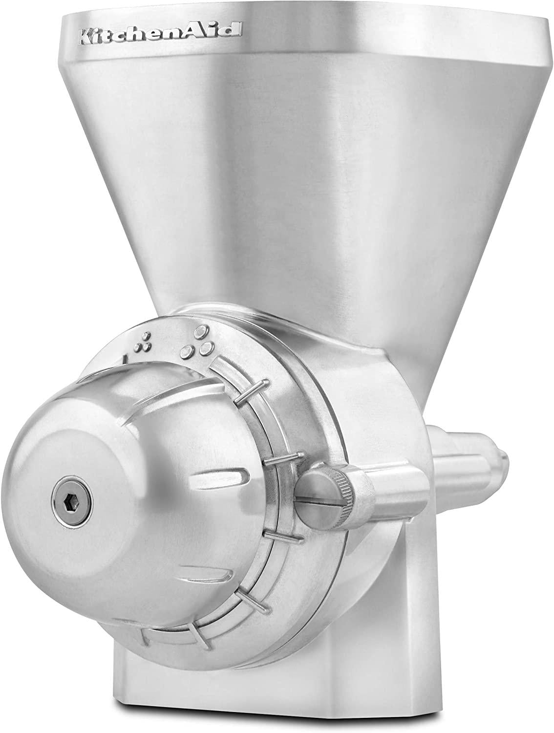 KitchenAid KGM All Metal Grain Mill Attachment, Size: 1