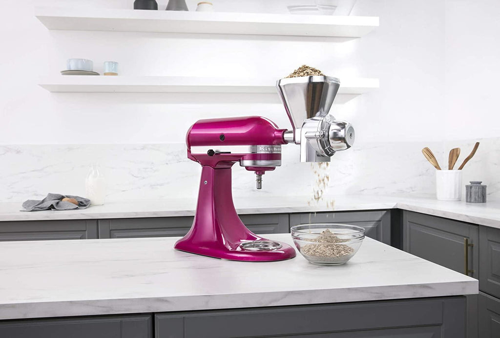 KitchenAid KGM All Metal Grain Mill Attachment, Size: 1
