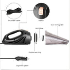 Car Vacuum Cleaner Car Accessories Small 12V High Power Handheld Portable Car Vacuum Cord &amp; Bag Detailing Kit Essentials For Travel, RV Camper