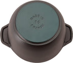 Staub Cast Iron 1.5-qt Petite French Oven - Matte Black, Made in France
