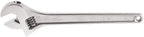 Klein Tools 500-24 Adjustable Wrench, Forged Drive Wrench with High Polish Chrome Finish and Contoured Handle, 24-Inch