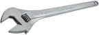 Klein Tools 500-24 Adjustable Wrench, Forged Drive Wrench with High Polish Chrome Finish and Contoured Handle, 24-Inch