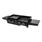 4-Burner Portable Flat Top Propane Gas Grill Griddle Combo GD402
