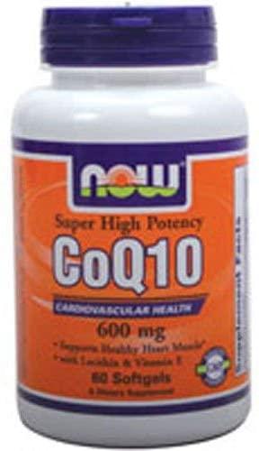 Now Foods CoQ10 600 mg - 60 Softgels ( Multi-Pack)