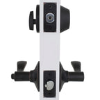 Naples Aged Bronze Entry Lever and Single Cylinder Deadbolt Combo Pack