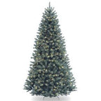 CC Christmas Decor 6.5’ Pre-Lit North Valley Spruce Artificial Christmas Tree - Clear Lights