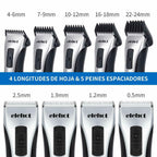 Hair Clippers Professional Man Machine Cut Hair with LCD Screen 5 Combs