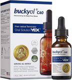 Buckyol C60 'YEX' | Free Radical Terminator | Water-Based Fullerene Super Antioxidant, Immunity Booster and Anti Aging Oral Solution | 30ml (4 Months Supply)