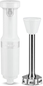 KitchenAid Cordless Variable Speed Hand Blender with Chopper and Whisk Attachment - KHBBV83