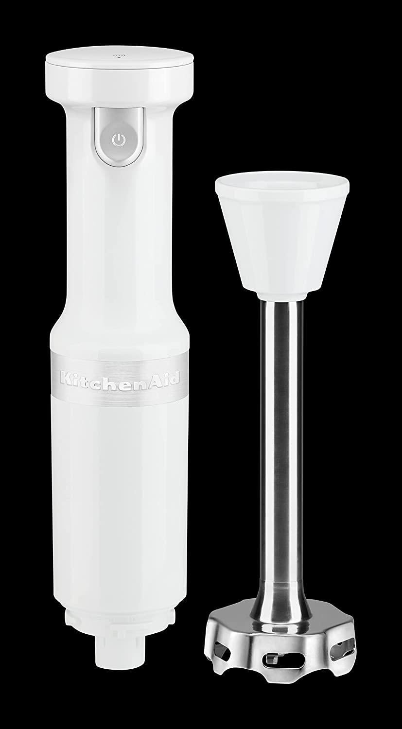 KitchenAid Cordless Variable Speed Hand Blender with Chopper and Whisk Attachment - KHBBV83