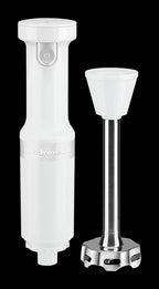 KitchenAid Cordless Variable Speed Hand Blender with Chopper and Whisk Attachment - KHBBV83