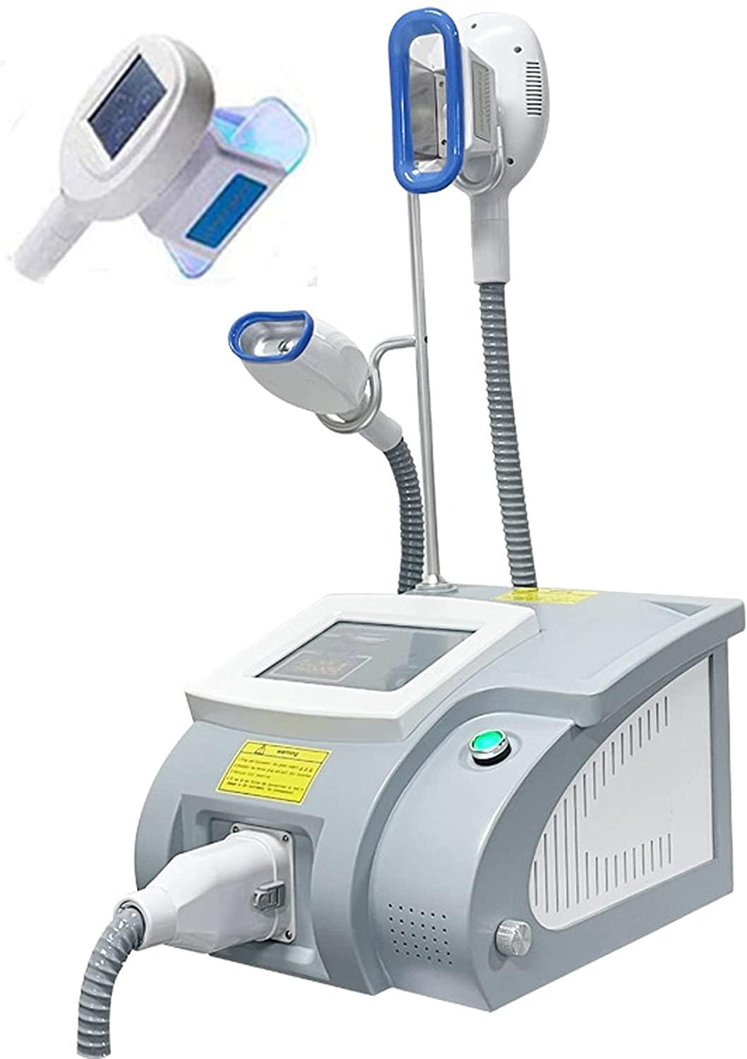 Body Slimming Machine Freeze Slimming Machine Fiunkes Cryolipolysis Fat Lipolysis Instrument Frozen Burst Fat Slimming Instrument with 3 Handles